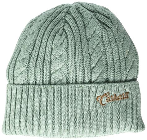 Buy Carhartt Women's Rib Knit Fisherman Beanie, Bay Green, OFA at Amazon.in