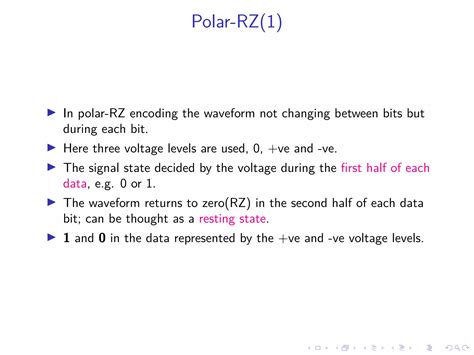 Polar RZ Line Coding 的图像结果