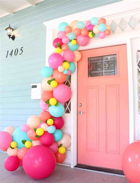 how to diy balloon garland