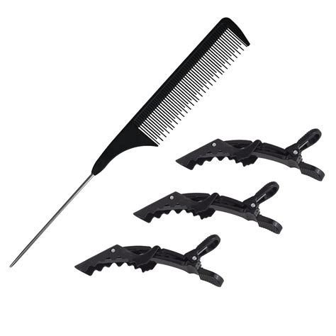 VEDETIC® 3 Pcs Professional hair Styling Alligator Hair Dividing ...