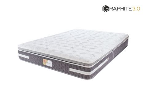 Usha Shriram Graphite 3.0 3 Zone Charcoal Memory Foam Mattress-Shop Now