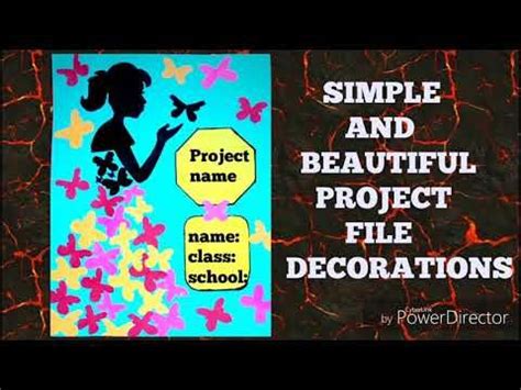 Image result for How to Decorate Project File