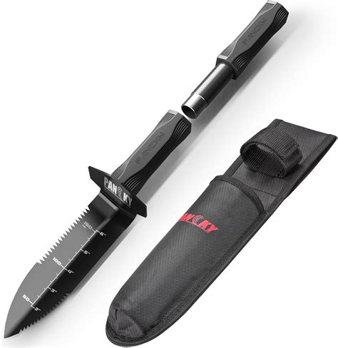 Amazon.com: PANCKY Metal Detector Shovel with Extended Handle ...