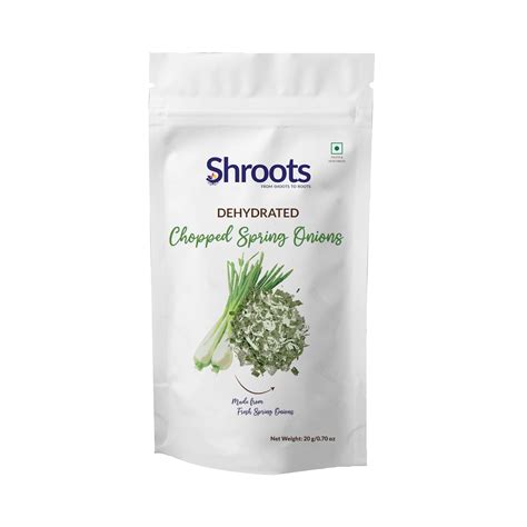 SHROOTS Dehydrated Chopped Spring Onion Flakes | 100% Natural ...