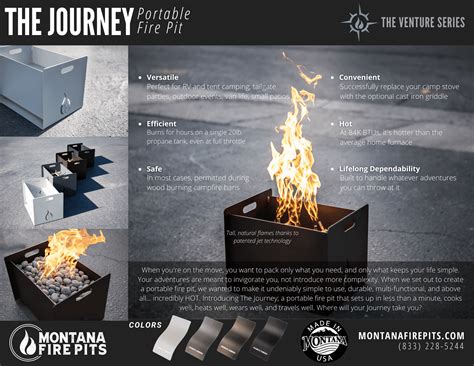 Portable Propane Fire Pit