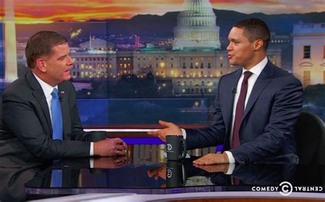 Boston Mayor Martin J. Walsh appeared on 'The Daily Show with Trevor ...