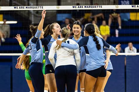 Volleyball hosts Providence and UConn this weekend - Marquette ...