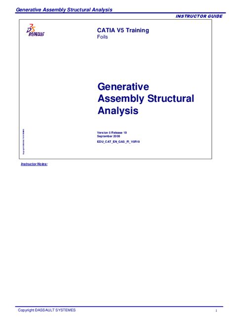 Image result for Catia V5 Generative Structural Analysis