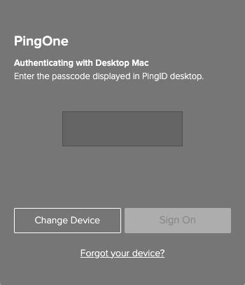 PingID Authentication 的图像结果