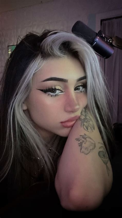 White & Black Hair | Silver hair, Hair highlights, Hair color