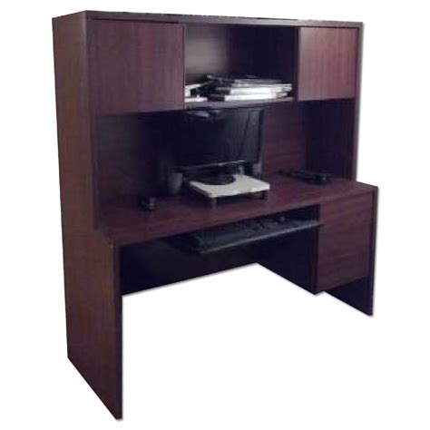 Computer Table with Cabinet 的图像结果