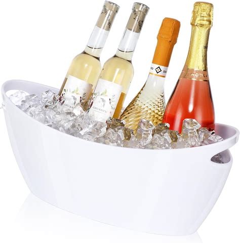 Amazon.com: Barafat Ice Buckets for Parties (6.5L)& Ice Bucket Scoop ...