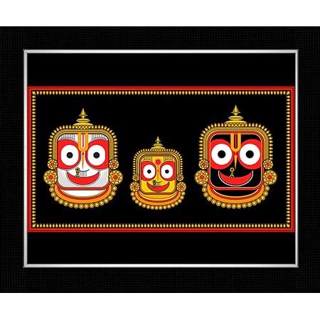 Shree Handicraft Acrylic Sheet Use Jagannath Ji Painting Wall Mount ...