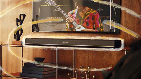 MARSHALL Heston 120 Sound Bar (5.1.2 CH, 370W, Black) - Central.co.th