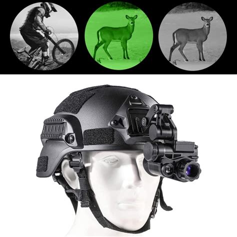 Night Vision Monocular Military NVG10 Tactical Helmet Monocular for ...