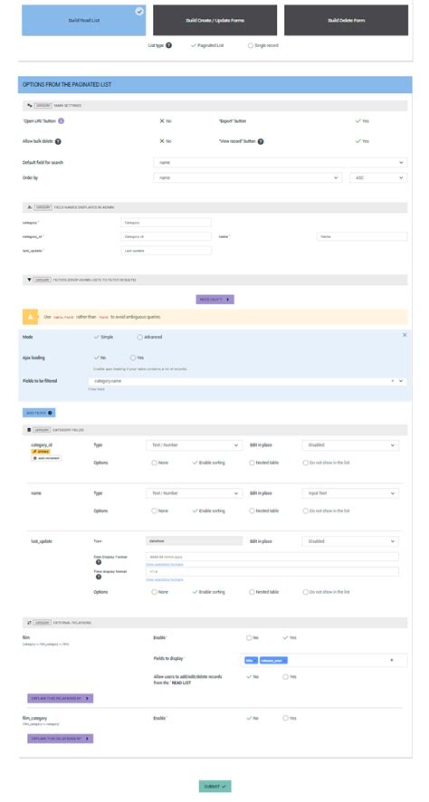 Image result for Tutorial Crud Generator