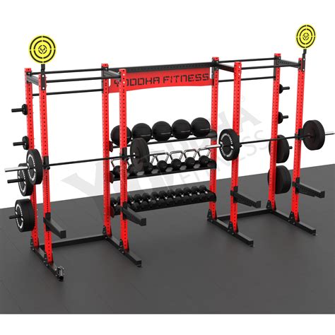 Dual Half Power Rack - Yoddha Fitness Inc
