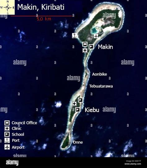 Kiribati map hi-res stock photography and images - Alamy