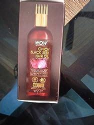 Buy WOW Skin Science Onion Black Seed Hair Oil - WITH COMB APPLICATOR ...