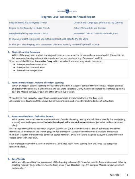 Fillable Online Program Name (no acronyms): French Fax Email Print ...