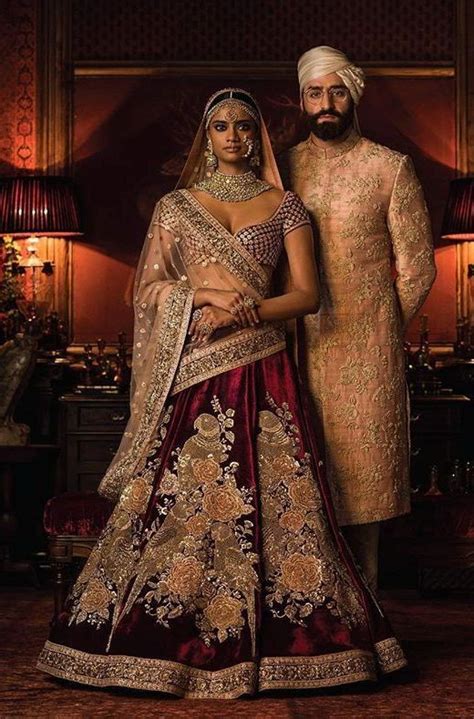 maroon dulhan lehenga