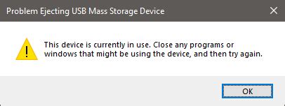 Problems Ejecting USB Device 的图像结果