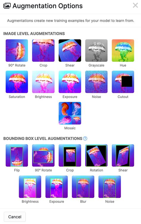 How to Augment 的图像结果