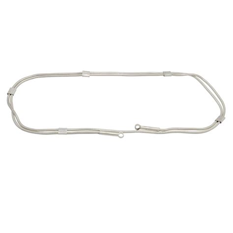 MOONPLUS Sterling Silver Handmade Hip Chain Adjustable Arunakodi for ...