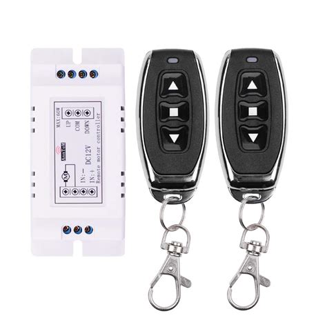 Motor Wireless Remote Switch 12V Universal 2 Channel RF Remote Control ...