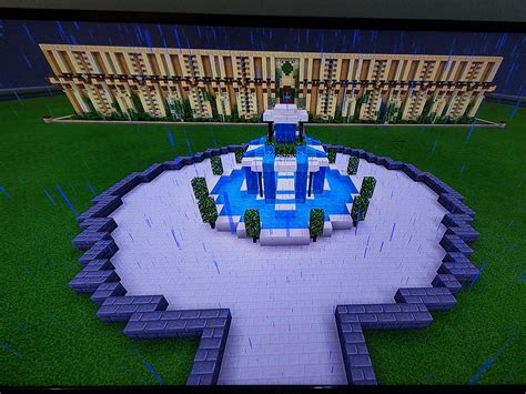 How To Make A Mini Water Fountain In Minecraft at Bernice Astle blog