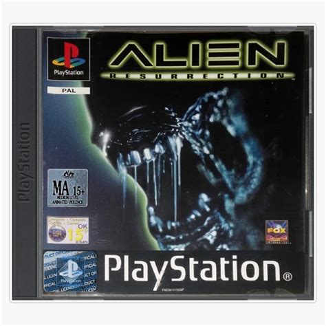 Image result for Alien Resurrection PS1 Icon