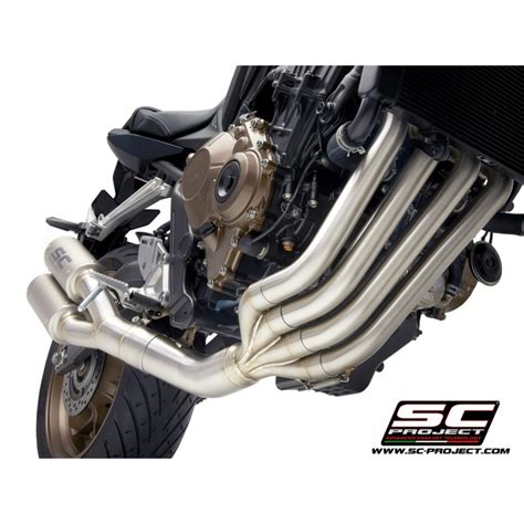 SC-Project Full Exhaust System 4-1-2 With Twin CR-T Muffler Titanium ...