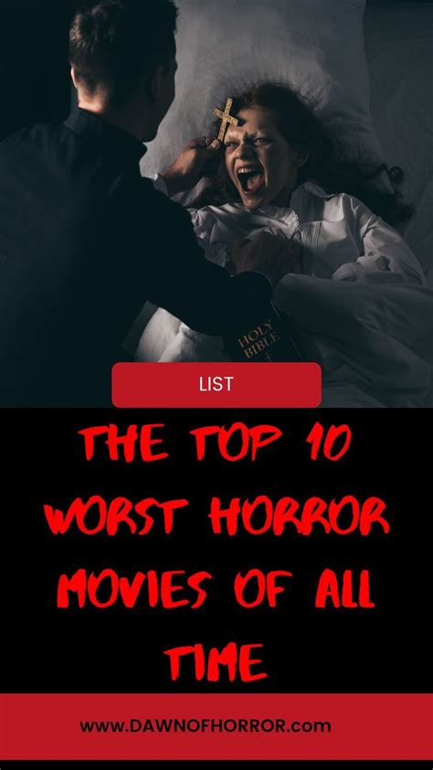 Image result for Watchmojo.com Worst Horror Movie Plot