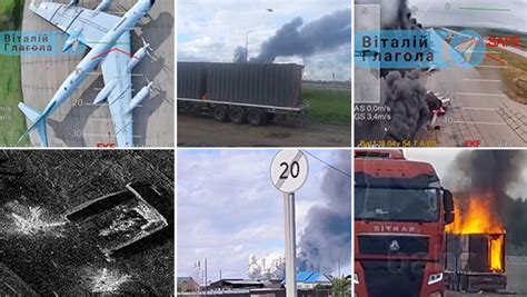 Ukraine Hid Attack Drones in Russia. These Videos Show What Happened ...