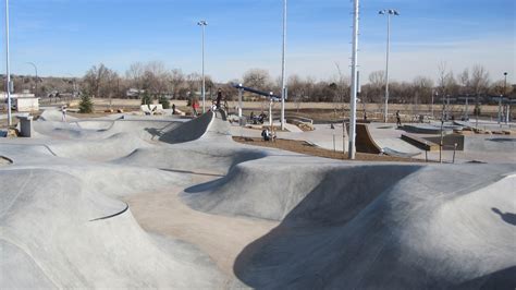 The Arvada Colorado skatepark is now open but images of the complete ...