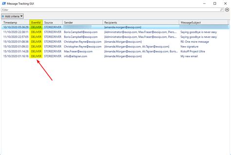 Image result for Message Tracking Log