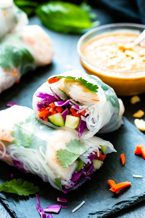 Image result for Vietnamese Fresh Spring Rolls