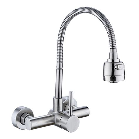 Stainless Steel Kitchen into the Wall Type, Mixed Water Valve Faucet ...