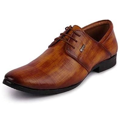 Buy FAUSTO Men's Teek Formal Lace Up Shoes FST 3714-42 at Amazon.in