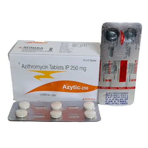 Azithromycin 250 mg Tablets Manufacturer | Supplier | PCD Franchise