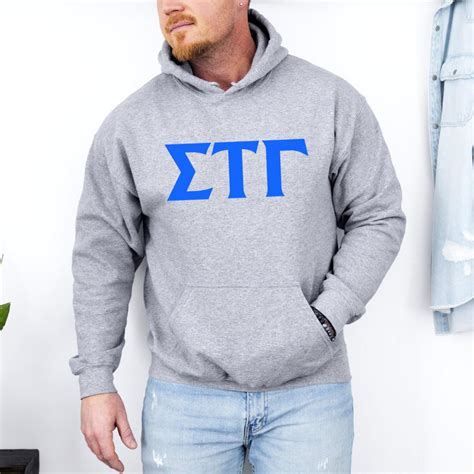 Sigma Tau Gamma letter Hoodie - Greek Gear