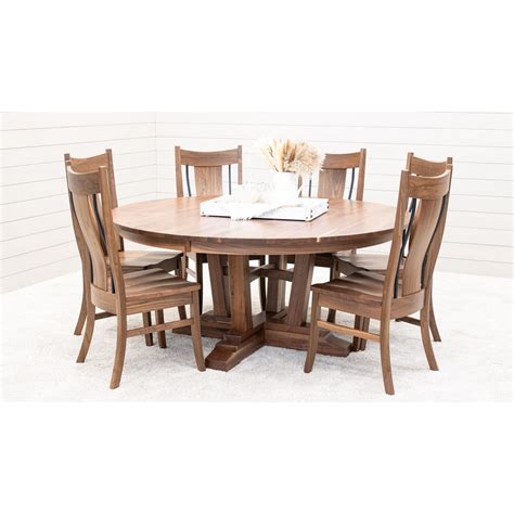Round Dining Table Set | Round Dining Room Table and Chairs