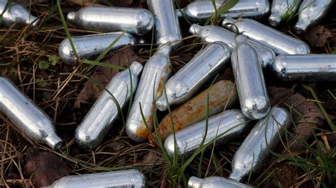 Wisbech teacher collects 300 nitrous oxide cans in three months - BBC News