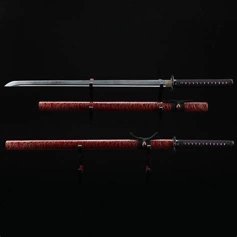 Buy TRUEKATANA Handmade Carbon Steel Ninjato Real Ninja Sword Straight ...