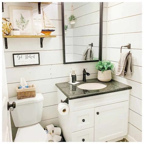 30 Stunning Half Bathroom Décor Ideas To Try Today
