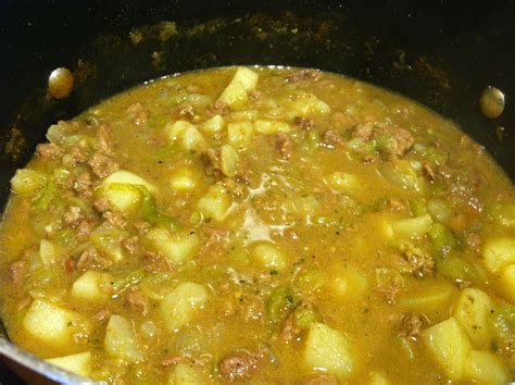 Hatch Green Chile Beef Stew