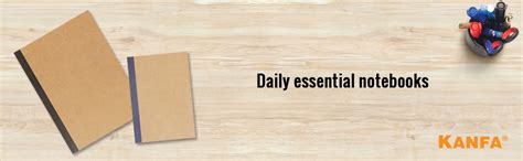 KANFA A5 Eco Friendly Office Kraft Notebooks - Box of 16 (14.8 X 21cm ...