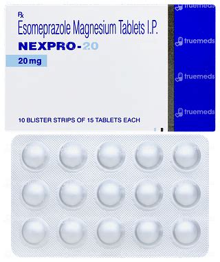 Nexpro 20 MG | Order Nexpro 20 MG Tablet Online at Truemeds