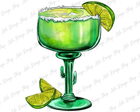 Margarita Drink Clipart