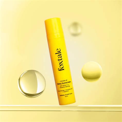 SPF 50 Glow Sunscreen – Foxtale